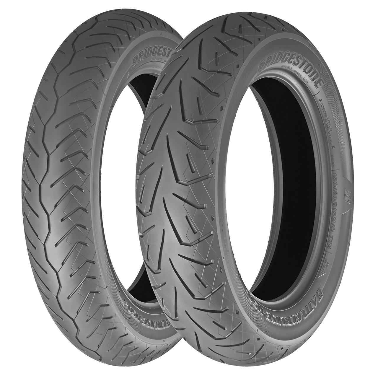 BRIDGESTONE BATTLECRUISE H50 FRONT 130/80 B17 65H TL MOTO CRUISER