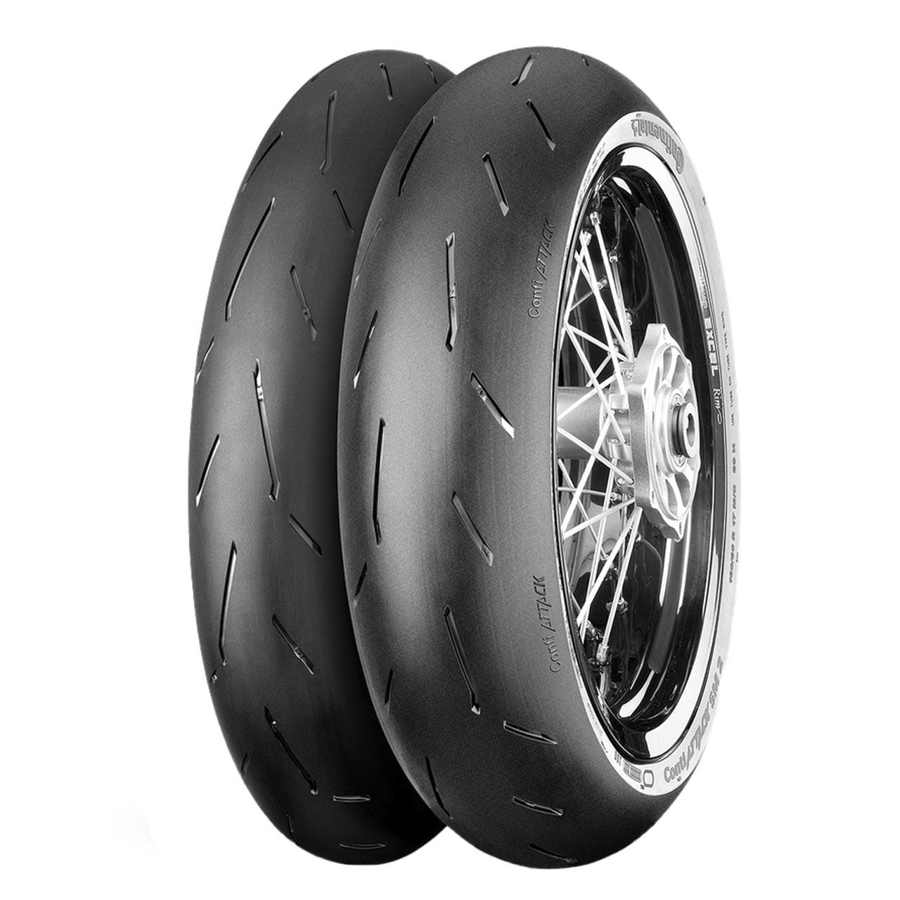 CONTINENTAL CONTIATTACK SM 2 REAR 160/60 R17 69H TL MOTO SUPERMOTO