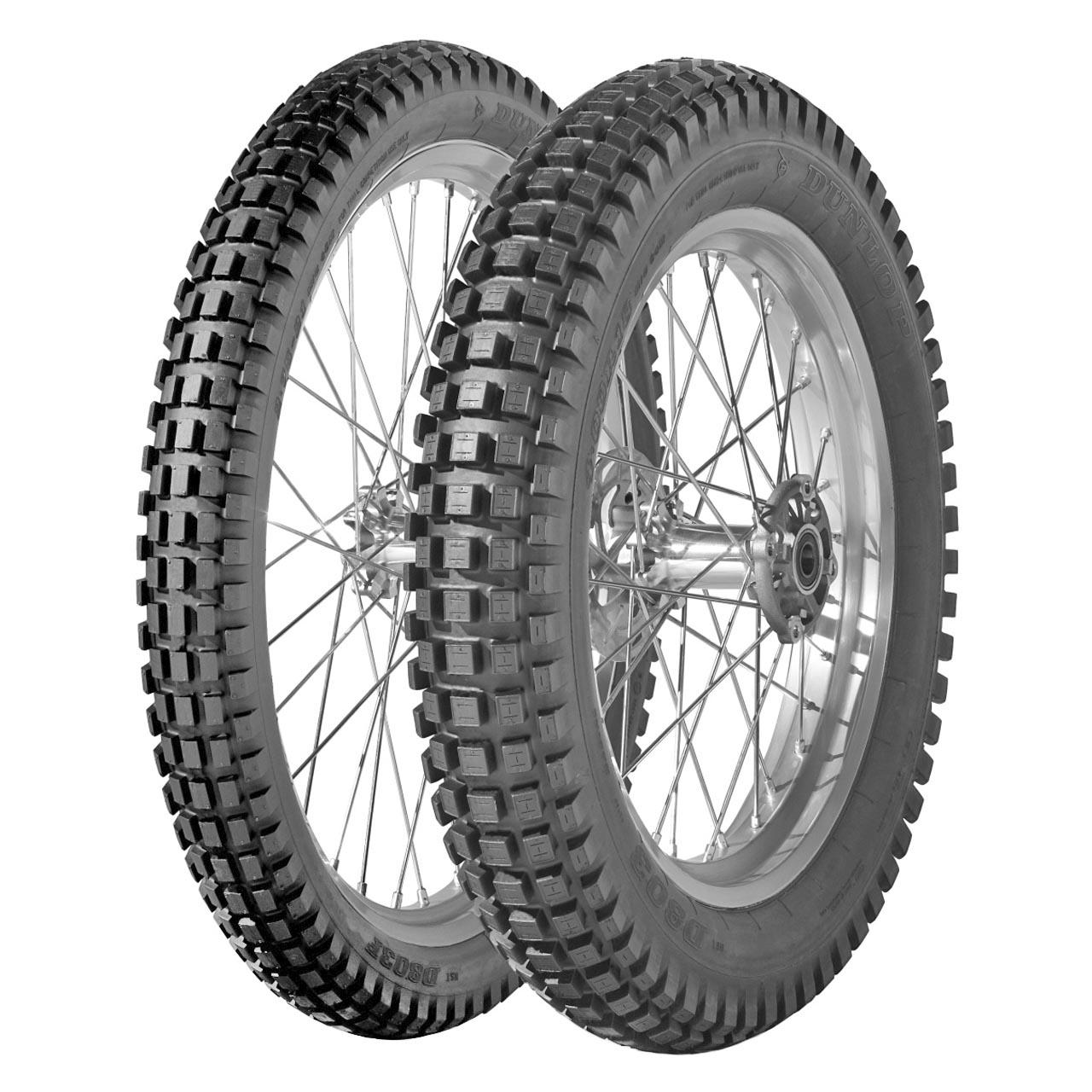 DUNLOP D 803 GP FRONT 80/100 -21 51M TT MOTO TRIAL