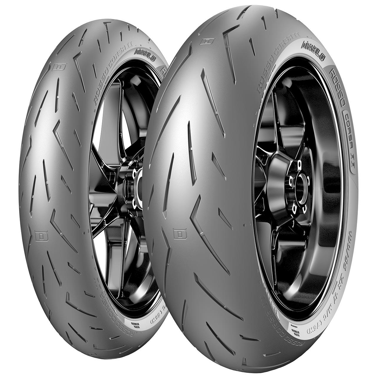 PIRELLI DIABLO ROSSO CORSA 2 REAR 180/60 R17 75W TL MOTO SUPERSPORT