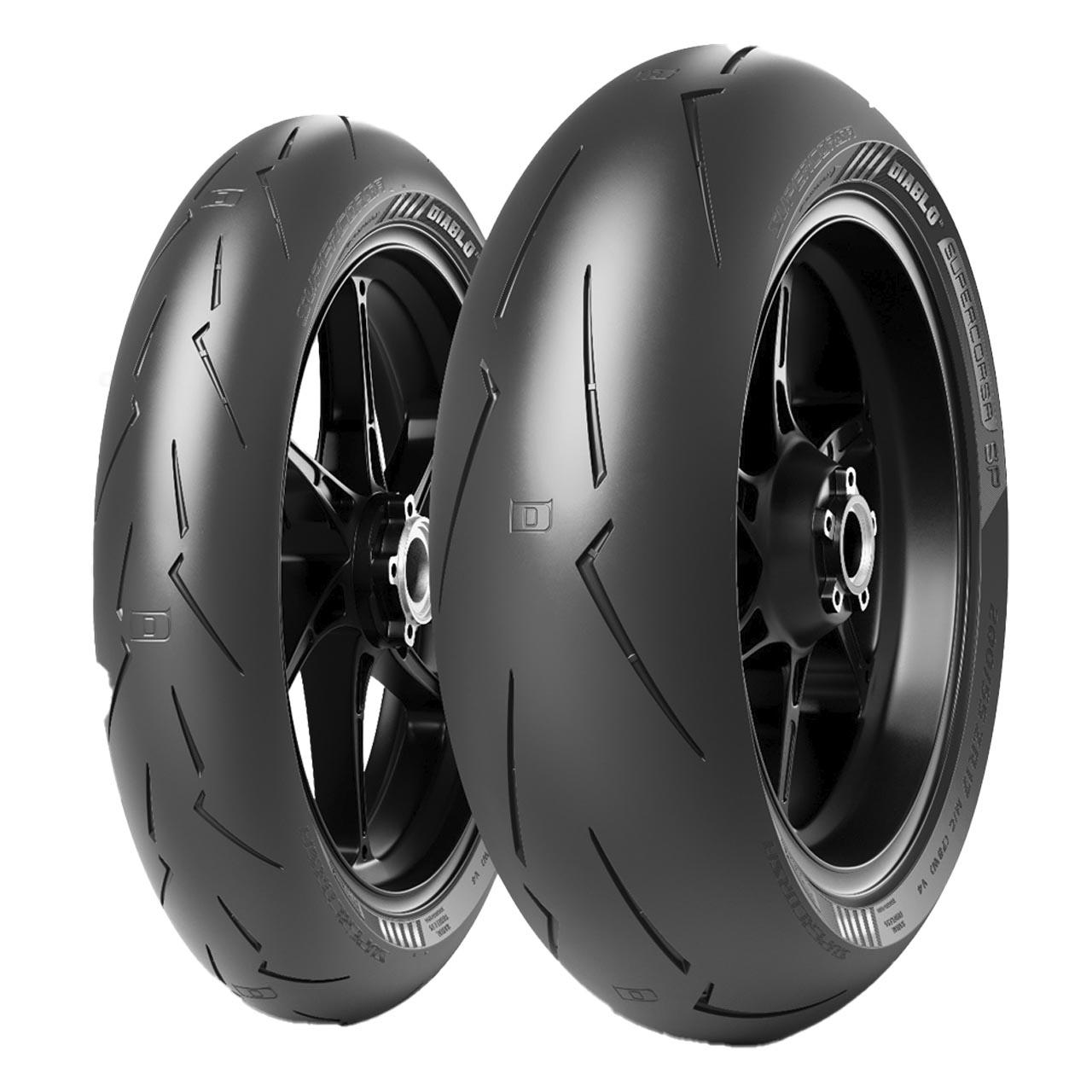 PIRELLI DIABLO SUPERCORSA V4 SP FRONT 120/70 R17 58W TL MOTO HYPERSPORT
