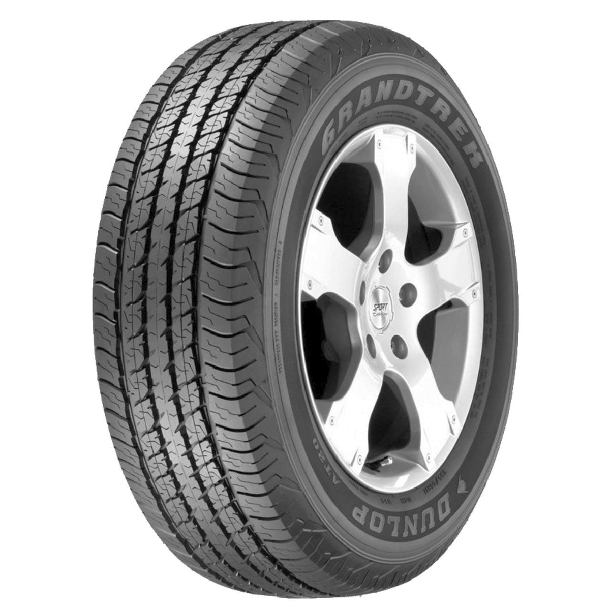 DUNLOP GRANDTREK AT 20 XL 245/70 R16 111S TL M+S SUV E FUORISTRADA PER TUTTI I TERRENI