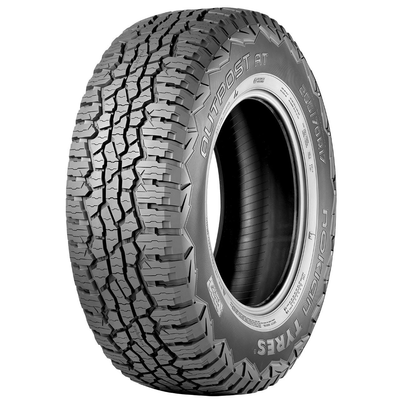 NOKIAN OUTPOST AT 235/80 R17 120/117S TL M+S 3PMSF SUV E FUORISTRADA PER TUTTI I TERRENI