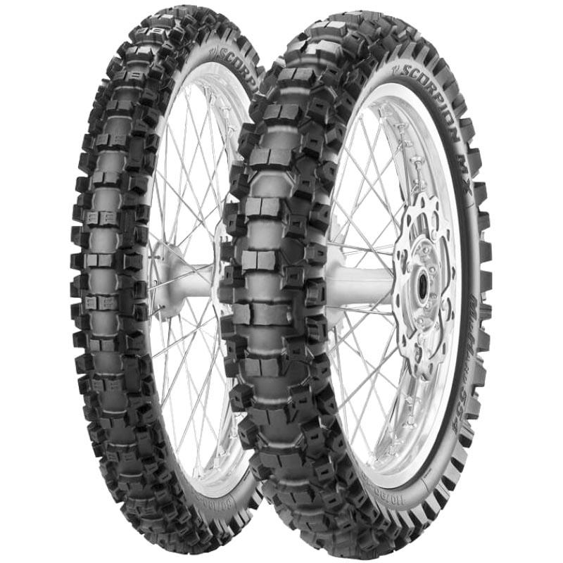 PIRELLI SCORPION MX MST MID SOFT 32 FRONT 90/100 -21 57M TT MOTO CROSS