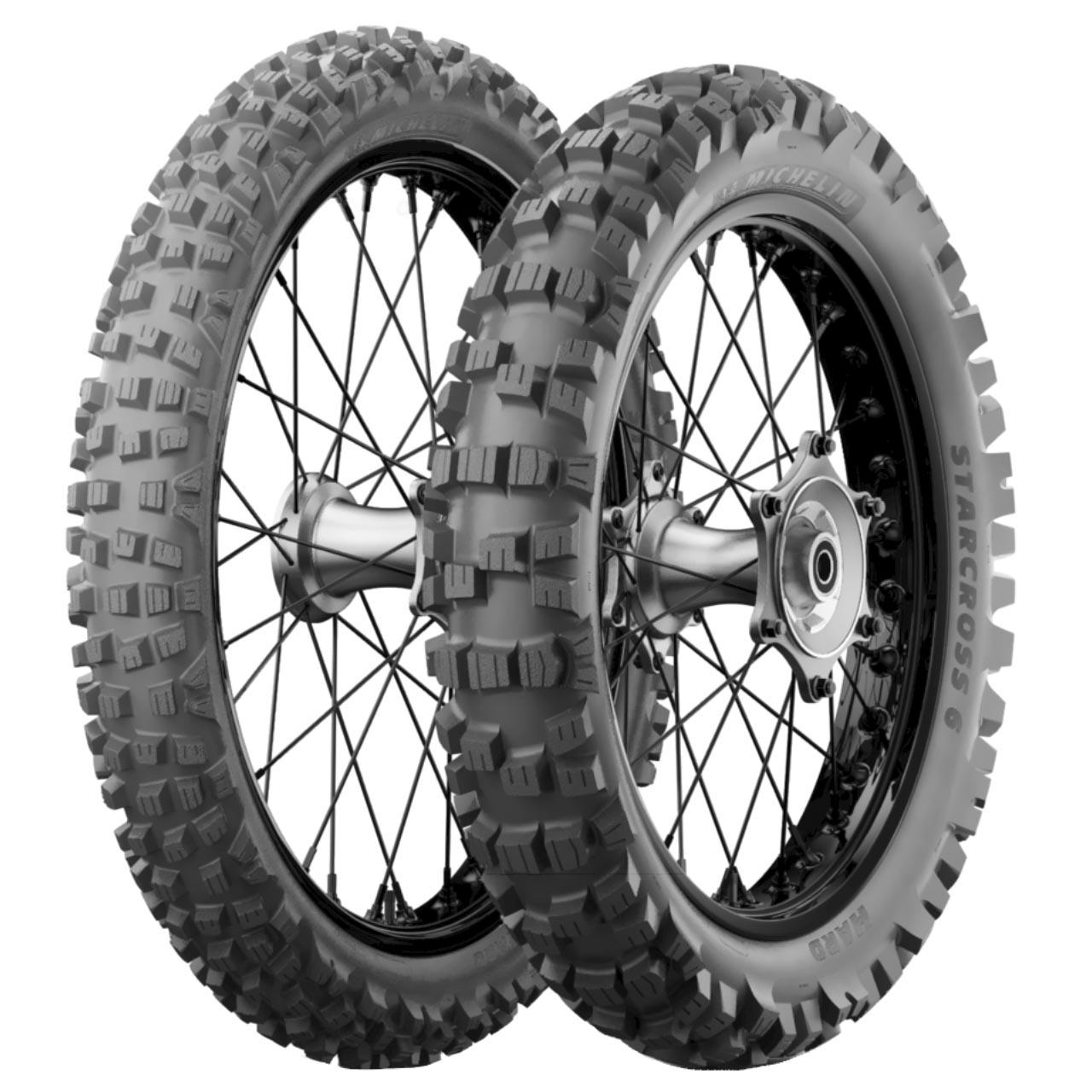 MICHELIN STARCROSS 6 HARD FRONT 90/100 -21 57M TT MOTO CROSS