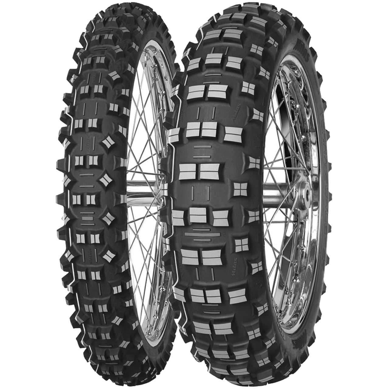 MITAS TERRA FORCE EF SUPER FAST YELLOW PURPLE REAR 140/80 -18 70R TT MOTO CROSS
