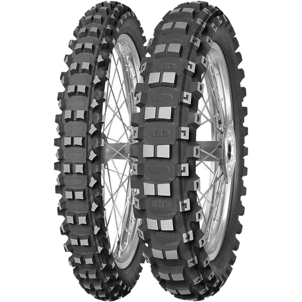 MITAS TERRA FORCE MX SM RED YELLOW REAR NHS 70/100 -10 41M TT MOTO CROSS
