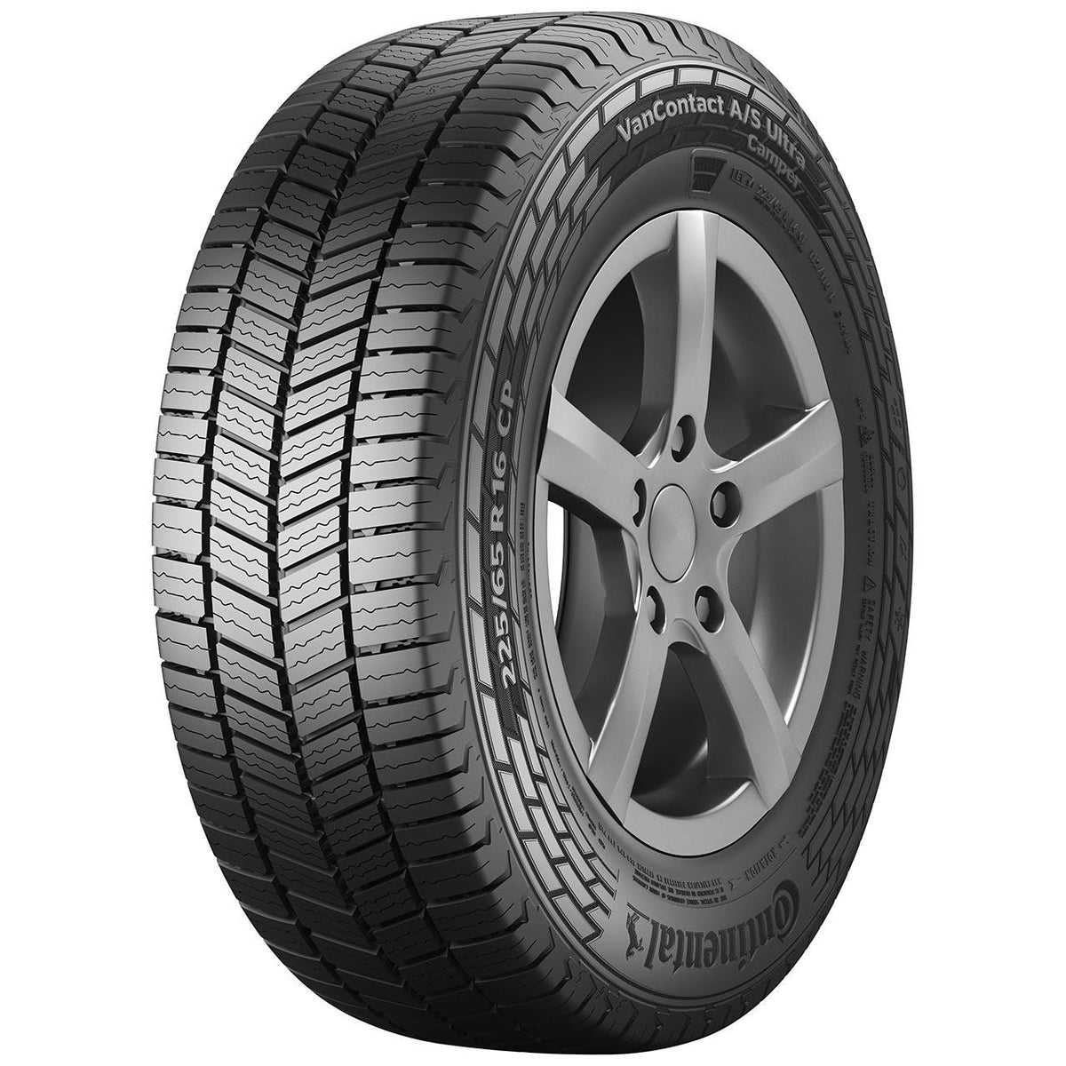 CONTINENTAL VANCONTACT AS ULTRA CAMPER 225/65 R16 112/110R TL M+S 3PMSF FURGONI 4 STAGIONI