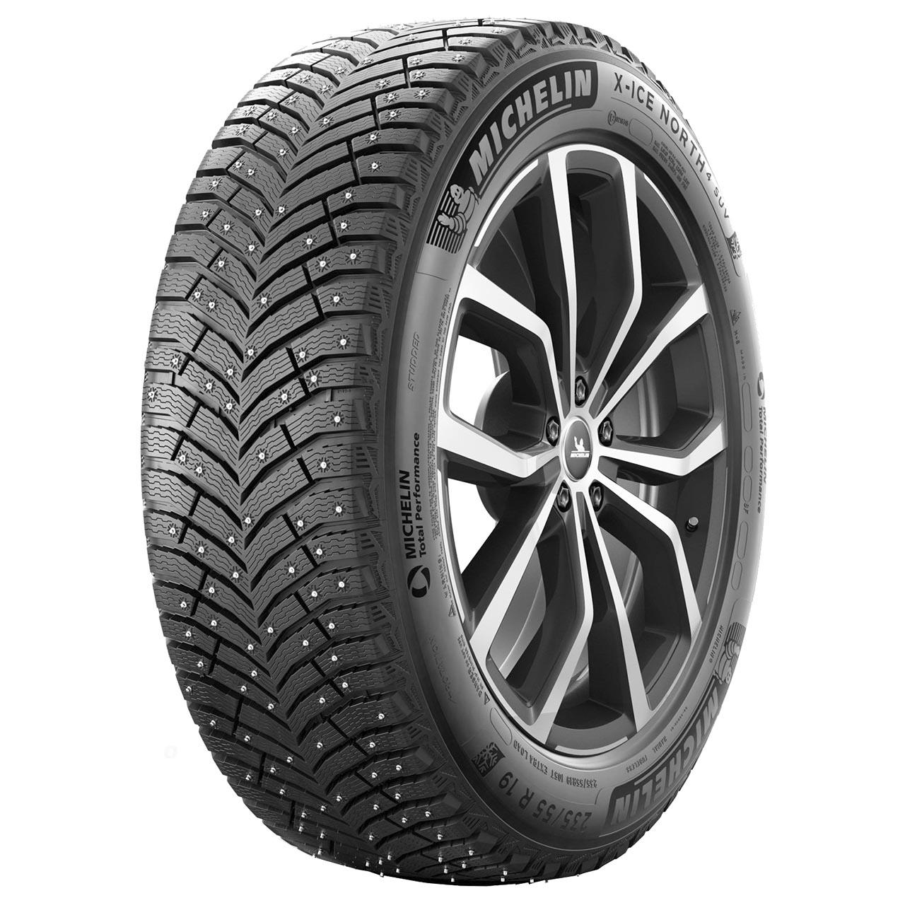 MICHELIN X ICE NORTH 4 SUV STUDDED 265/65 R18 114T TL M+S 3PMSF SUV E FUORISTRADA INVERNALE