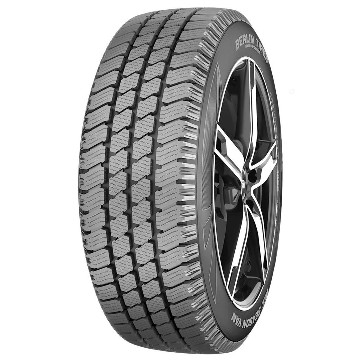 BERLIN TIRES ALL SEASON VAN 215/75 R16 113/111R TL M+S 3PMSF FURGONI 4 STAGIONI