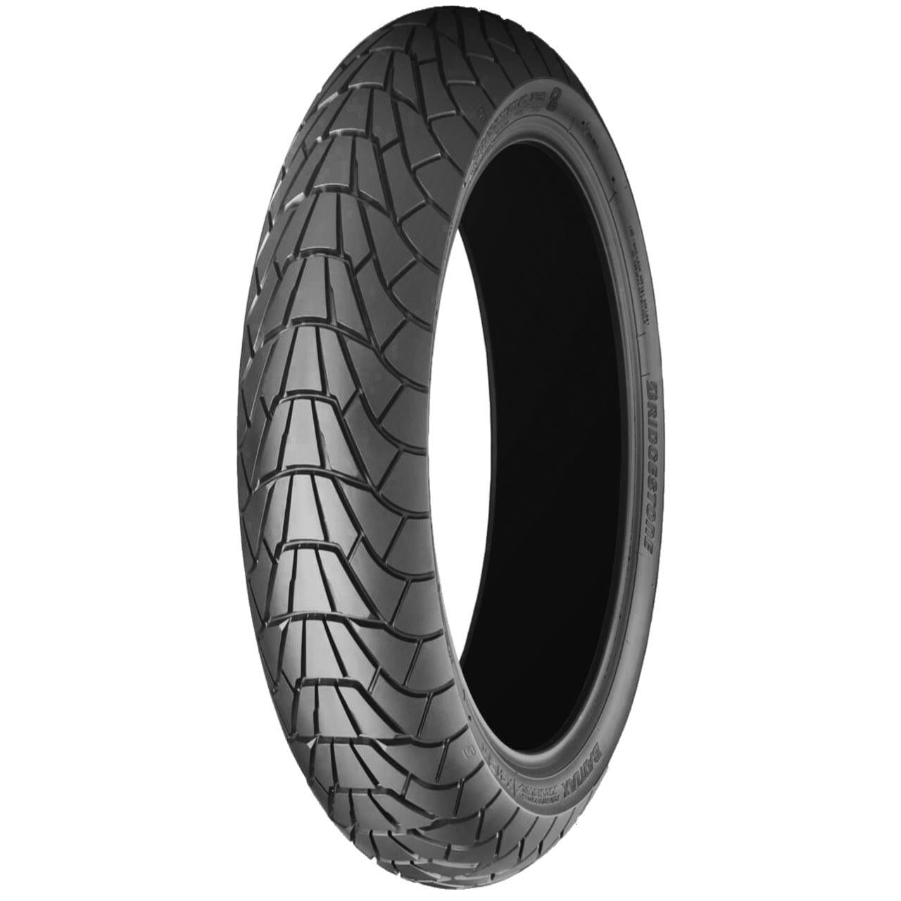BRIDGESTONE BATTLAX ADVENTURECROSS SCRAMBLER AX41S FRONT 130/80 -18 66P TL M+S MOTO ADVENTURE