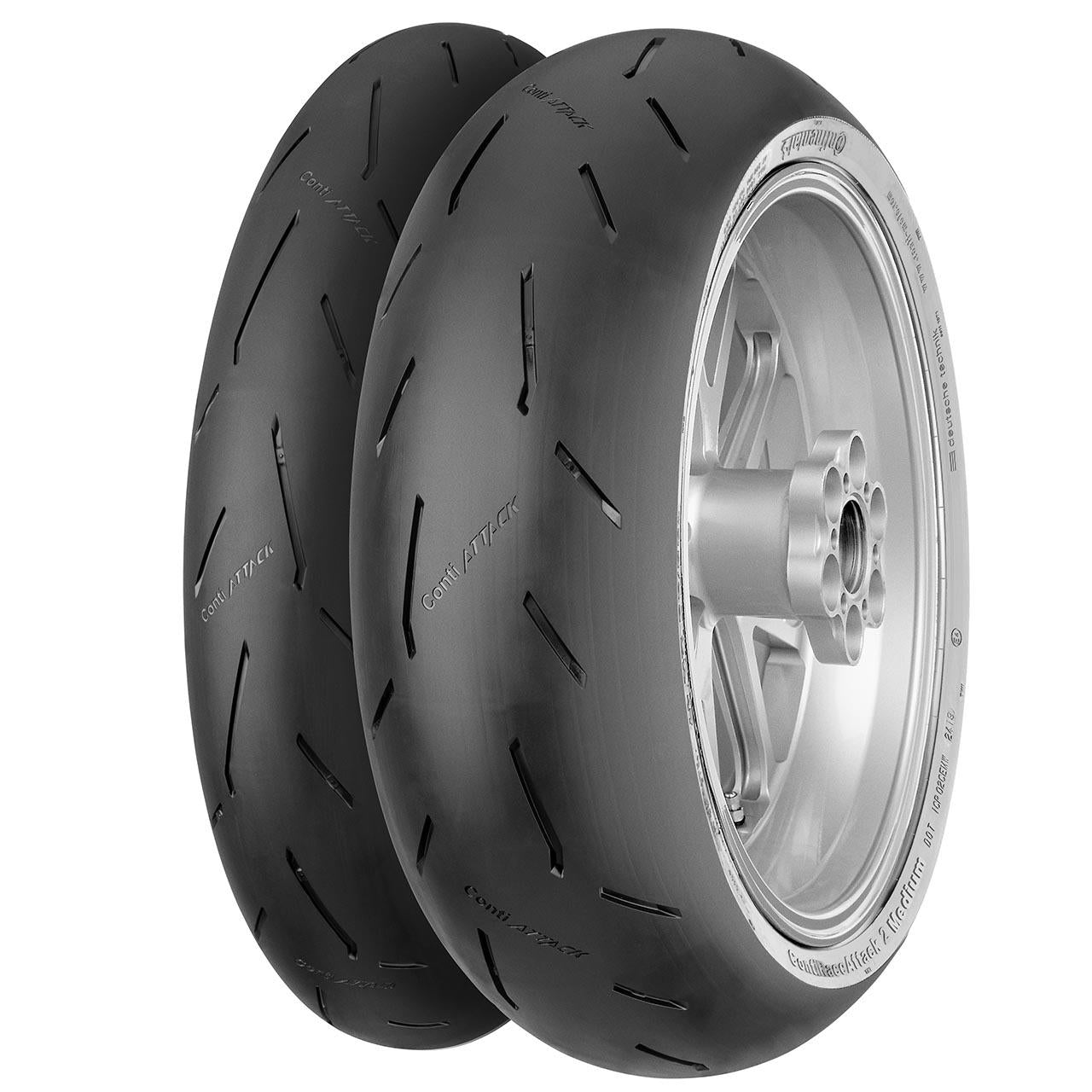 CONTINENTAL CONTIRACEATTACK 2 MEDIUM REAR 180/60 R17 75W TL MOTO RACING