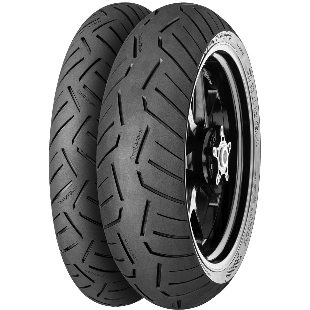 CONTINENTAL CONTIROADATTACK 3 120/70 R17 58W TL MOTO SPORTTOURER