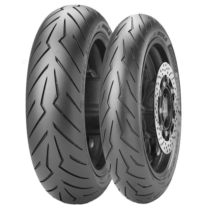 PIRELLI DIABLO ROSSO SCOOTER REAR 90/90 -12 44J TL MOTO SPORT