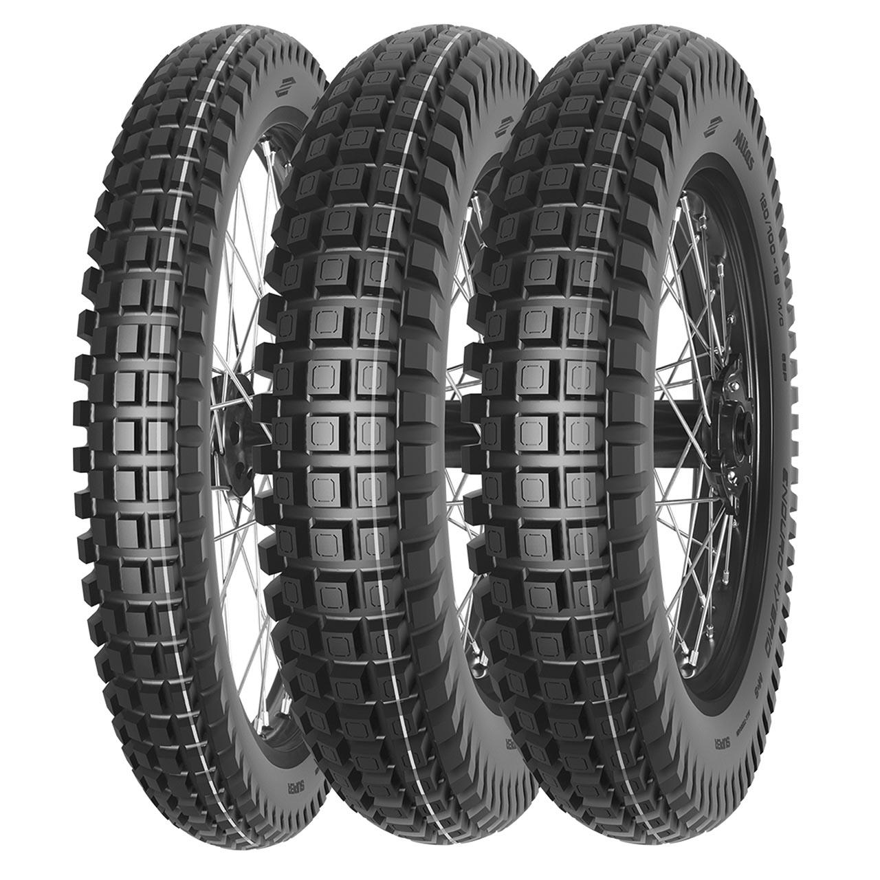 MITAS ENDURO HYBRID SUPER LIGHT GREEN REAR 120/100 -18 68P TL/TT M+S MOTO ENDURO
