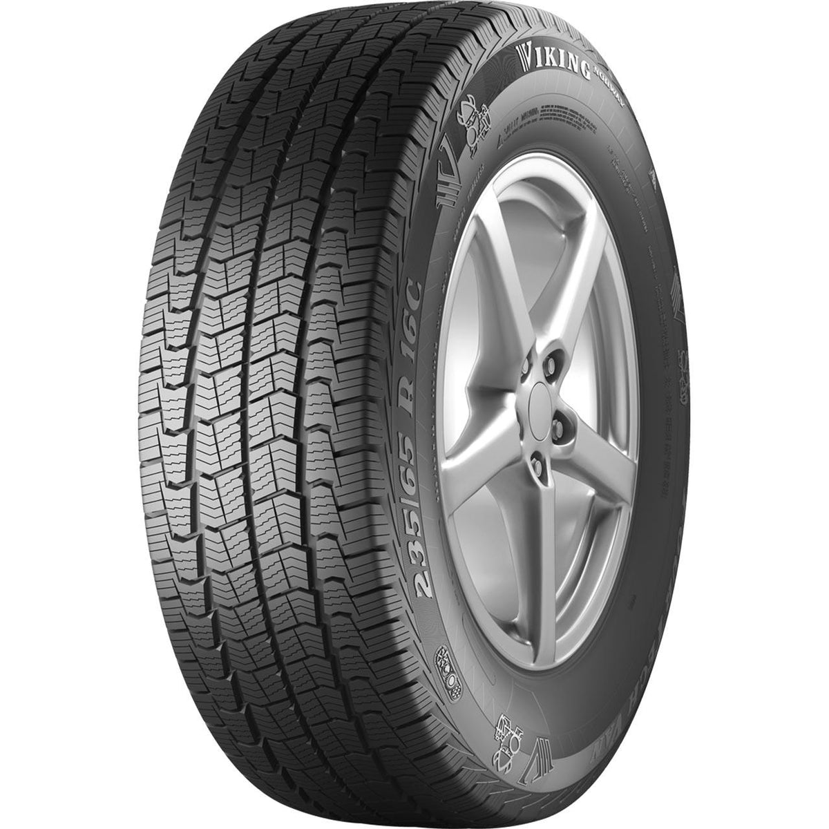 VIKING FOURTECH VAN 215/70 R15 109/107S TL M+S 3PMSF FURGONI 4 STAGIONI