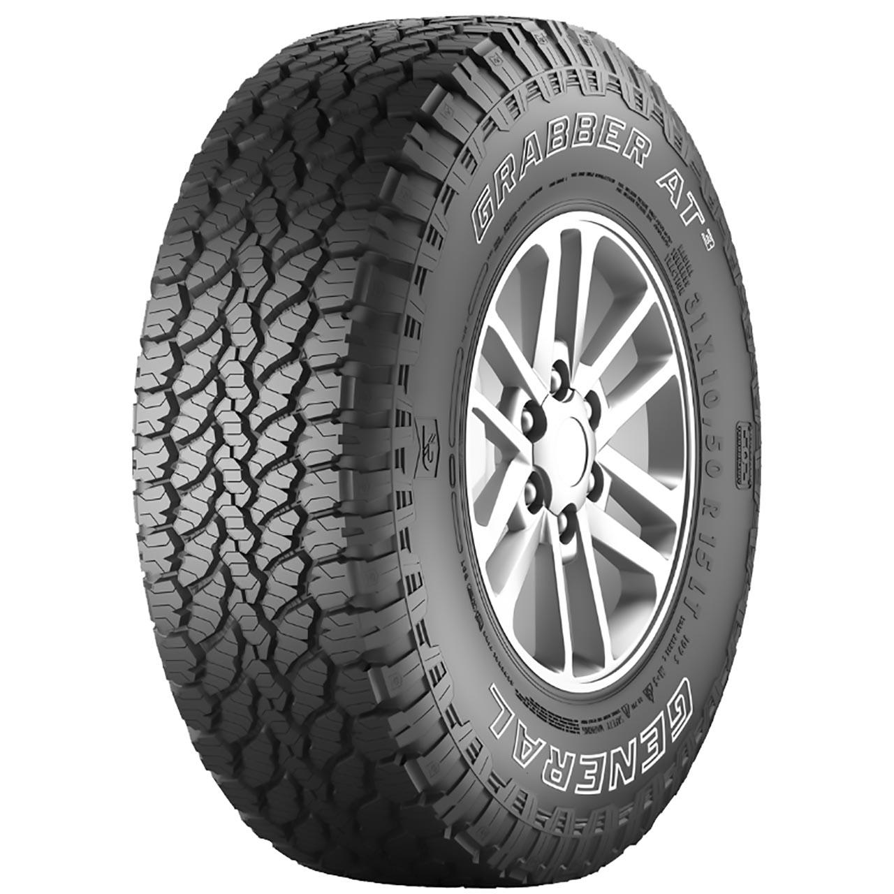 GENERAL TIRE GRABBER AT3 EVC OWL LRE 225/75 R16 115/112S  TL M+S 3PMSF