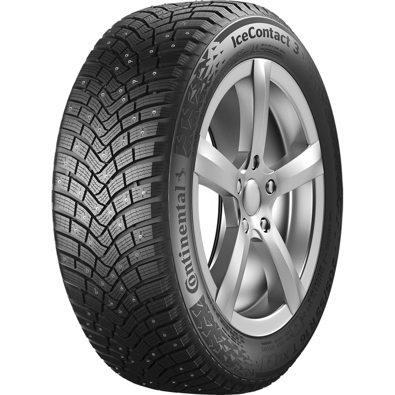 CONTINENTAL ICECONTACT 3 XL STUDDED 185/55 R15 86T TL M+S 3PMSF AUTO INVERNALE