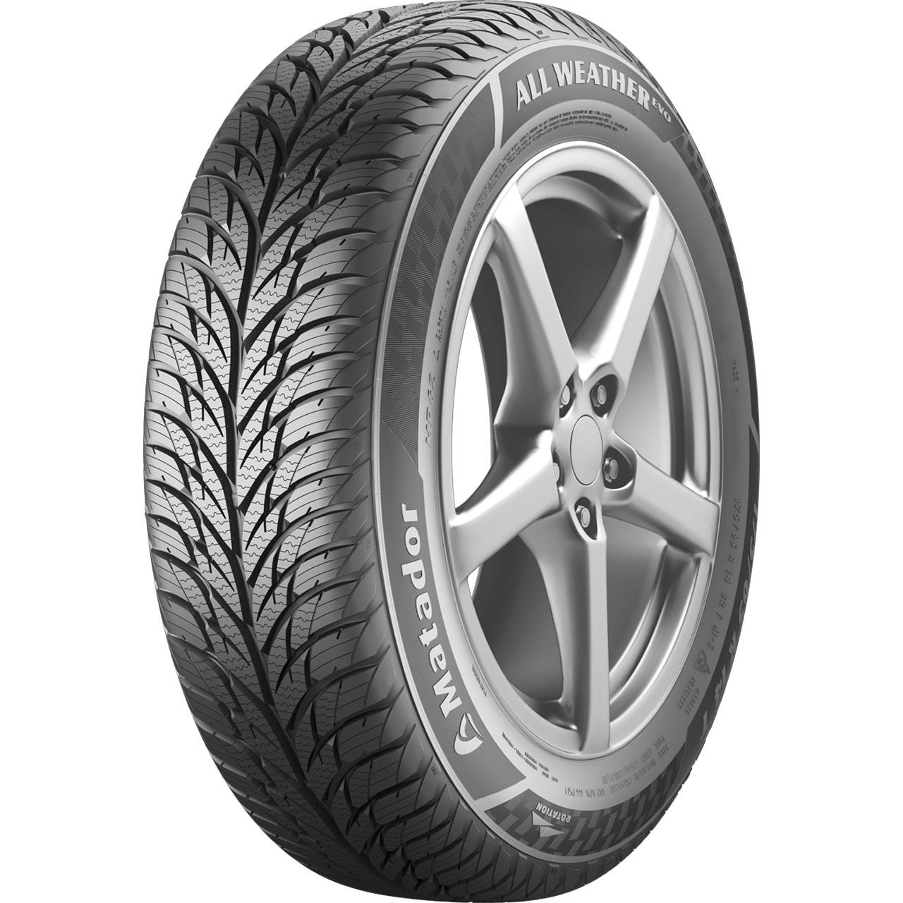 MATADOR MP 62 ALL WEATHER EVO 195/55 R16 87H TL M+S 3PMSF AUTO 4 STAGIONI