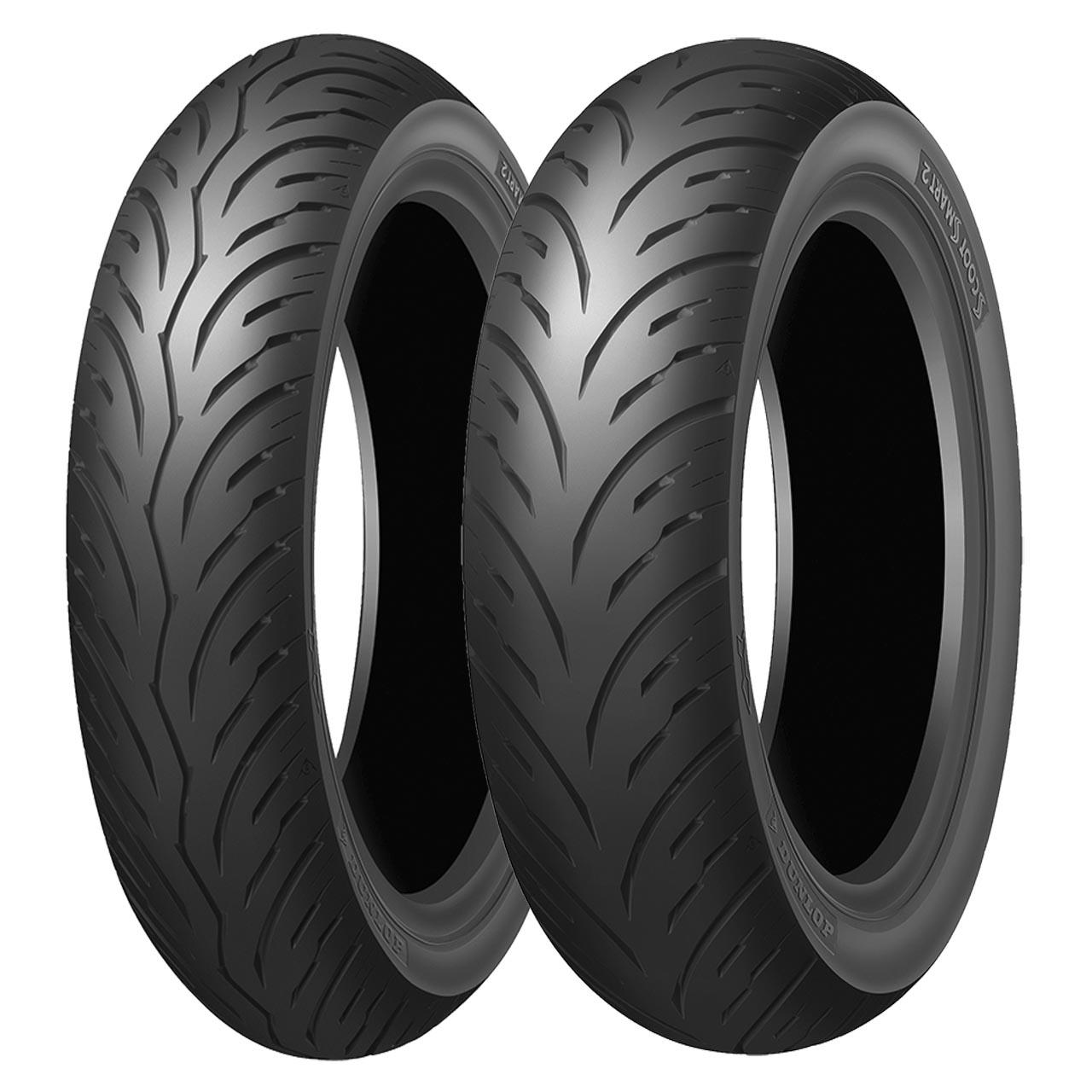 DUNLOP SCOOTSMART 2 FRONT 100/80 -14 48P TL MOTO SPORT