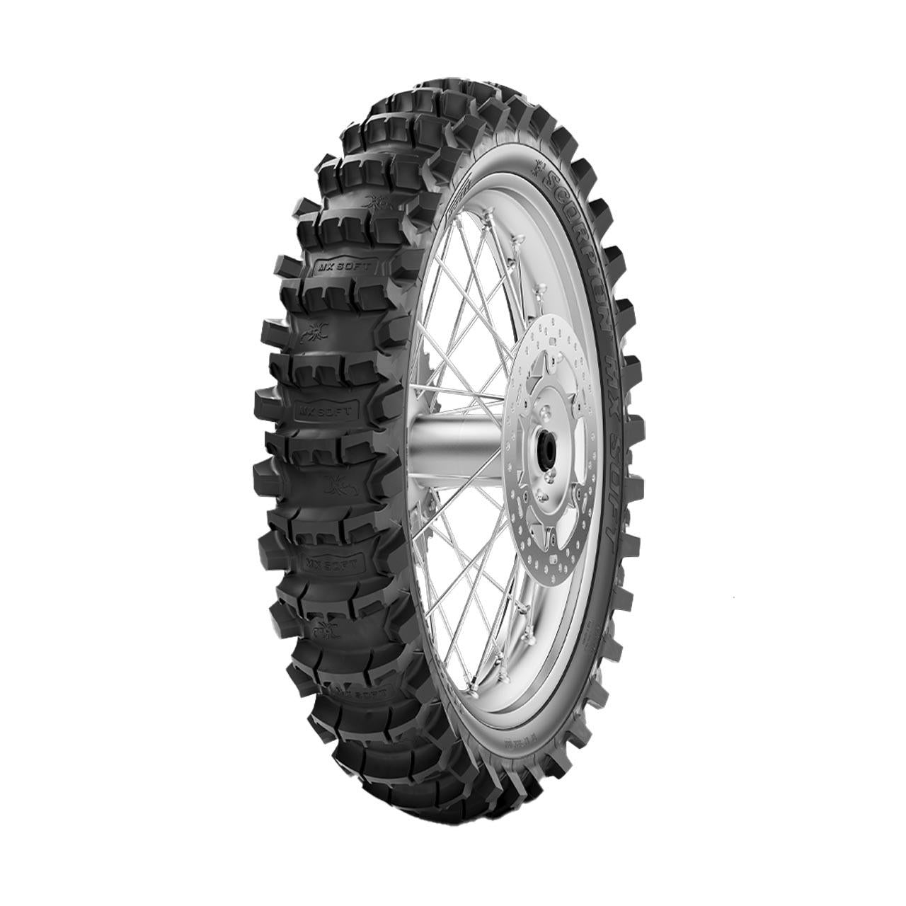 PIRELLI SCORPION MX SOFT REAR NHS 80/100 -12 50M TT MOTO CROSS