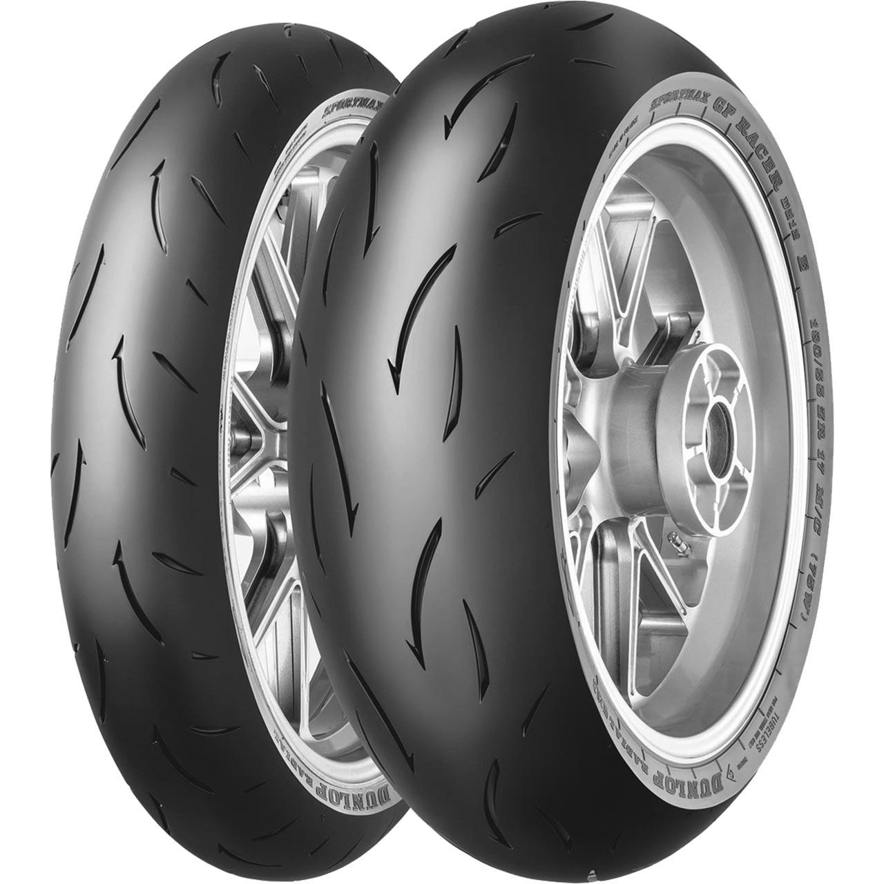 DUNLOP SPORTMAX GP RACER D212 M REAR 190/55 R17 75W TL MOTO HYPERSPORT