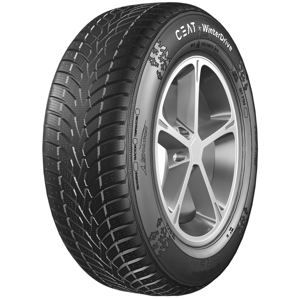 CEAT WINTERDRIVE SUV XL 255/55 R19 111V TL M+S 3PMSF SUV E FUORISTRADA INVERNALE
